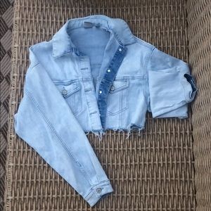 Cropped Jean Jacket